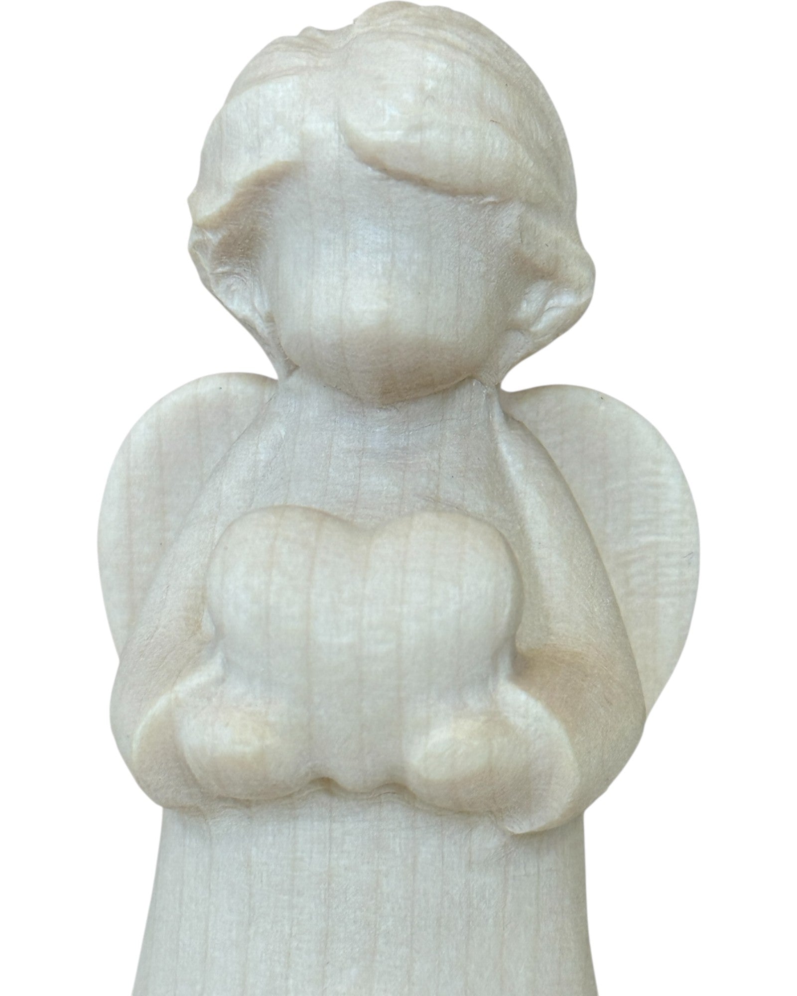 Angel of the Heart – Modern Wooden Sculpture