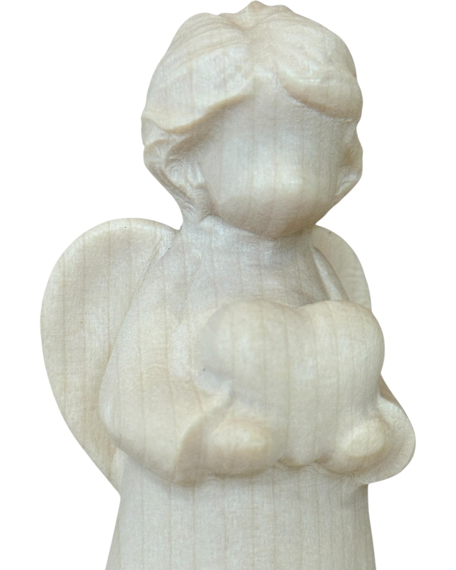 Angel of the Heart – Modern Wooden Sculpture