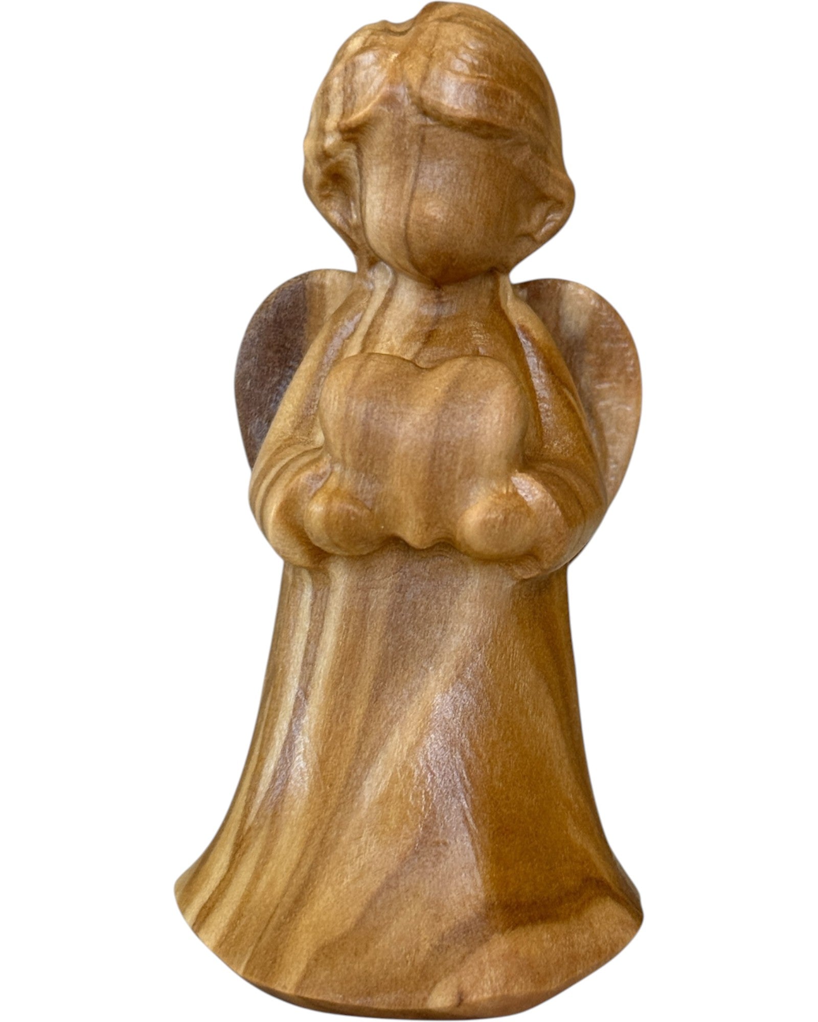 Angel of the Heart – Modern Wooden Sculpture