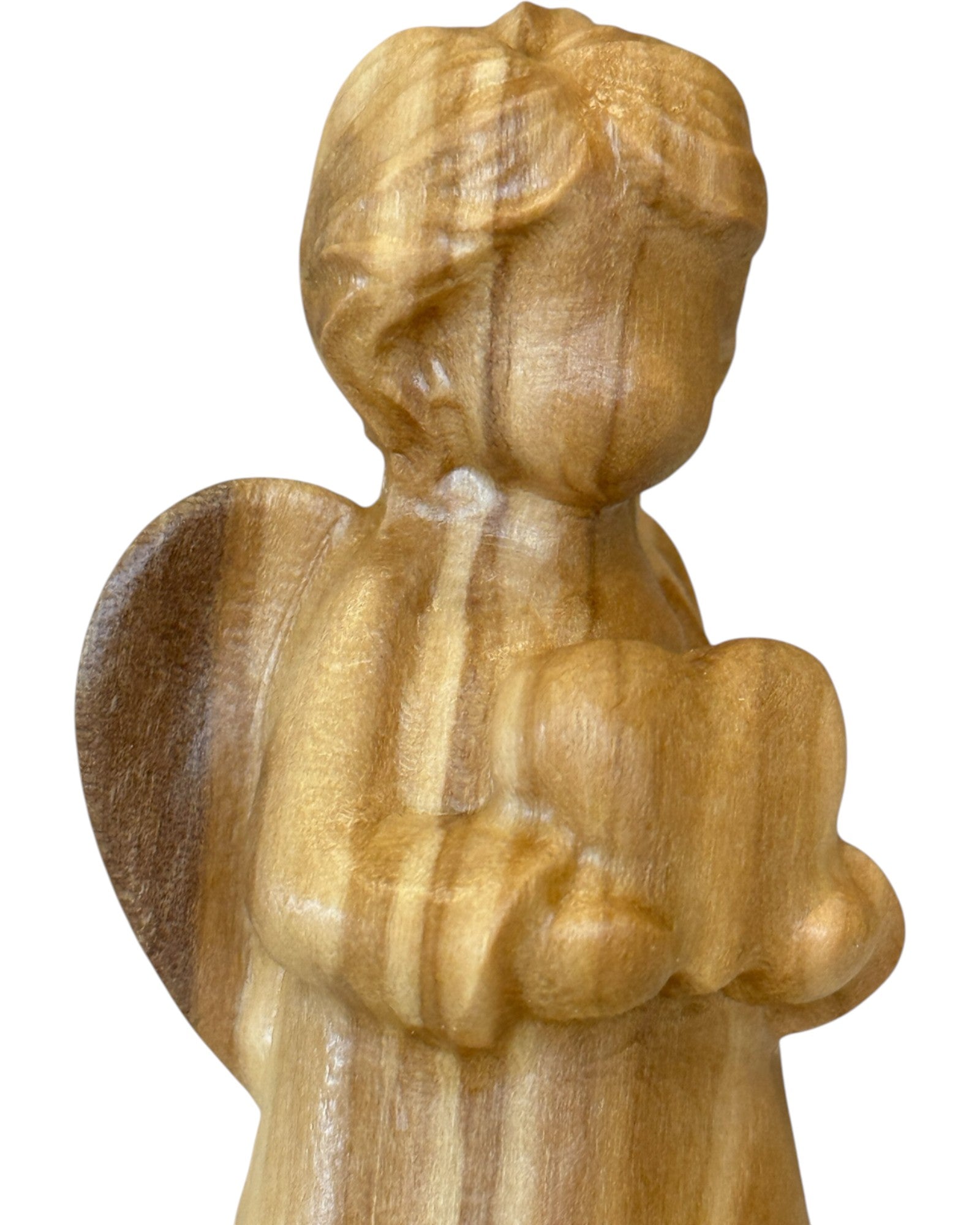 Angel of the Heart – Modern Wooden Sculpture