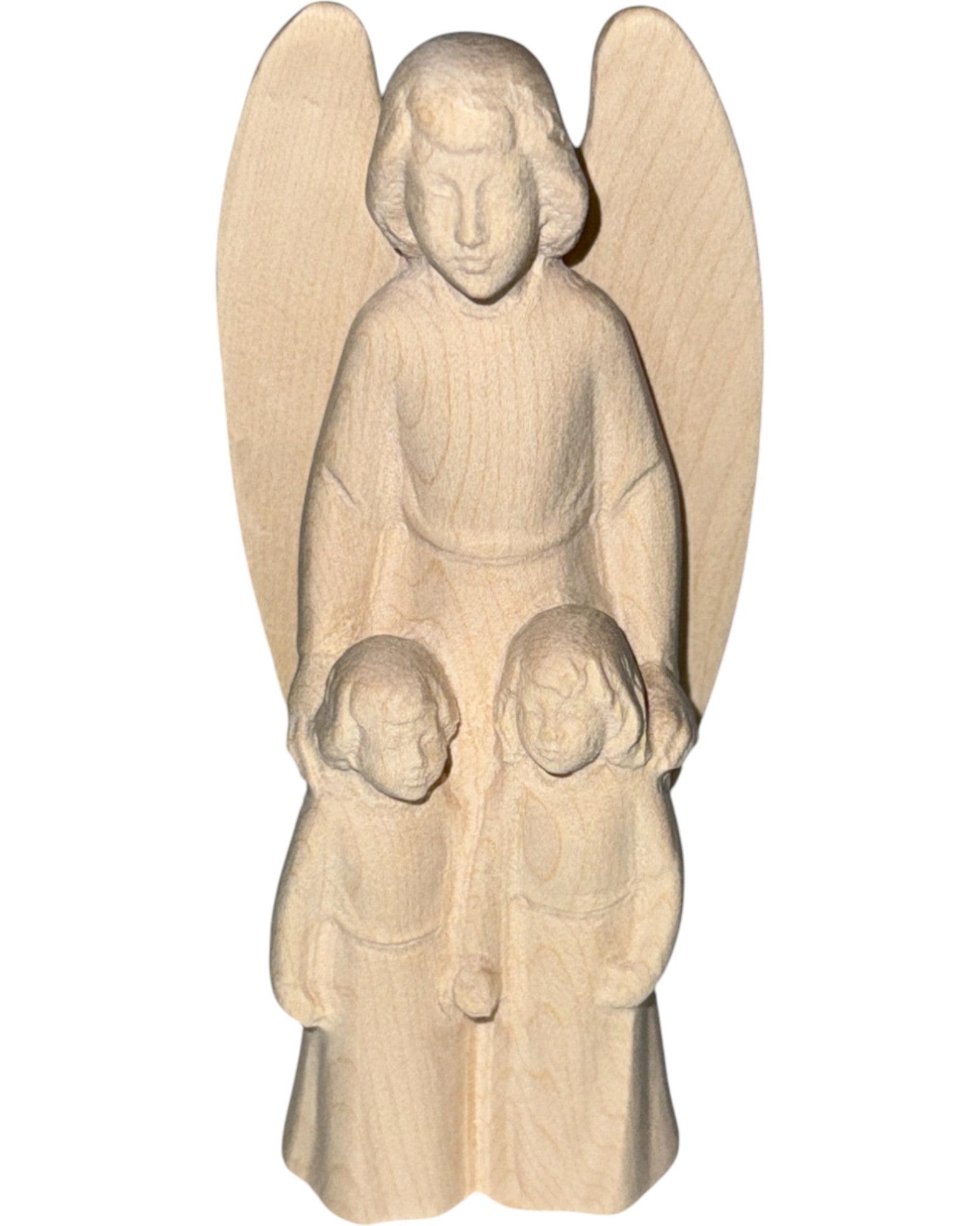 The Guardian Angel with Boy and Girl - Blue cloth