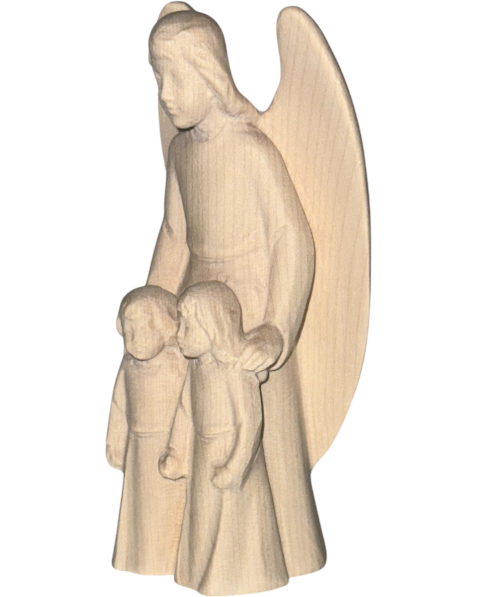 The Guardian Angel with Boy and Girl - Blue cloth