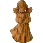 Praying Angel carved in wood