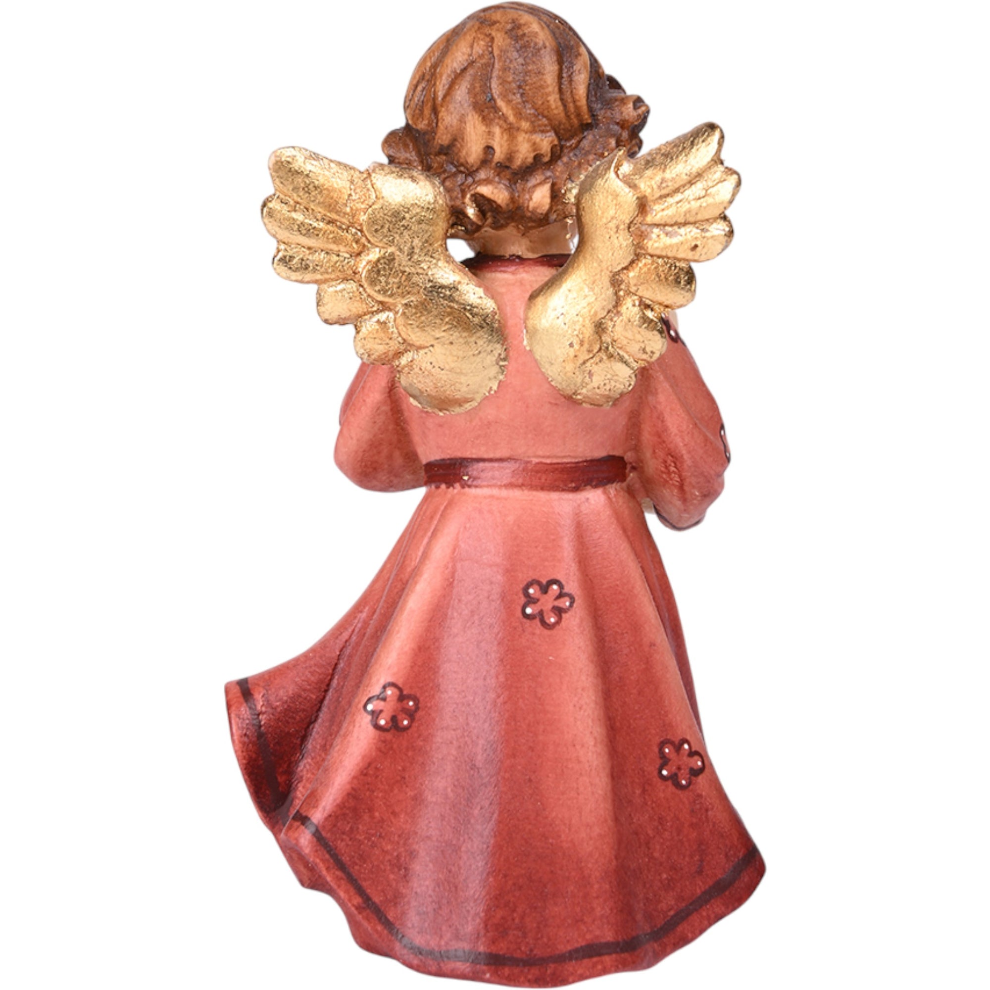 Wooden Angel with Candle