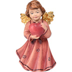 Ange rouge avec coeur