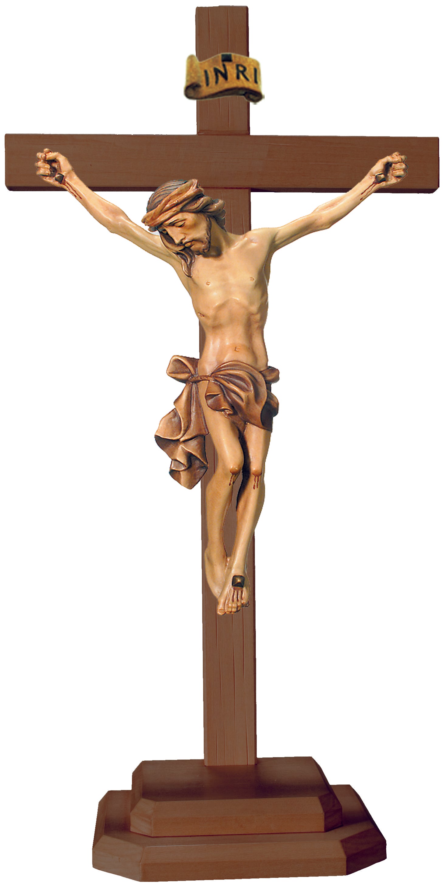 Corps du Christ avec socle en croix