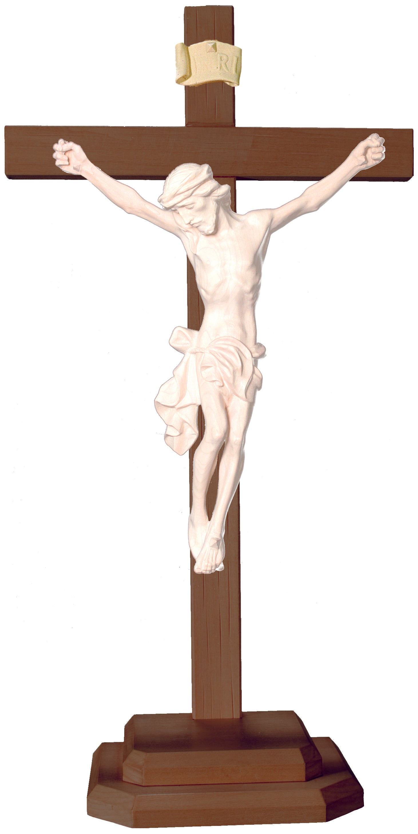 Corps du Christ avec socle en croix