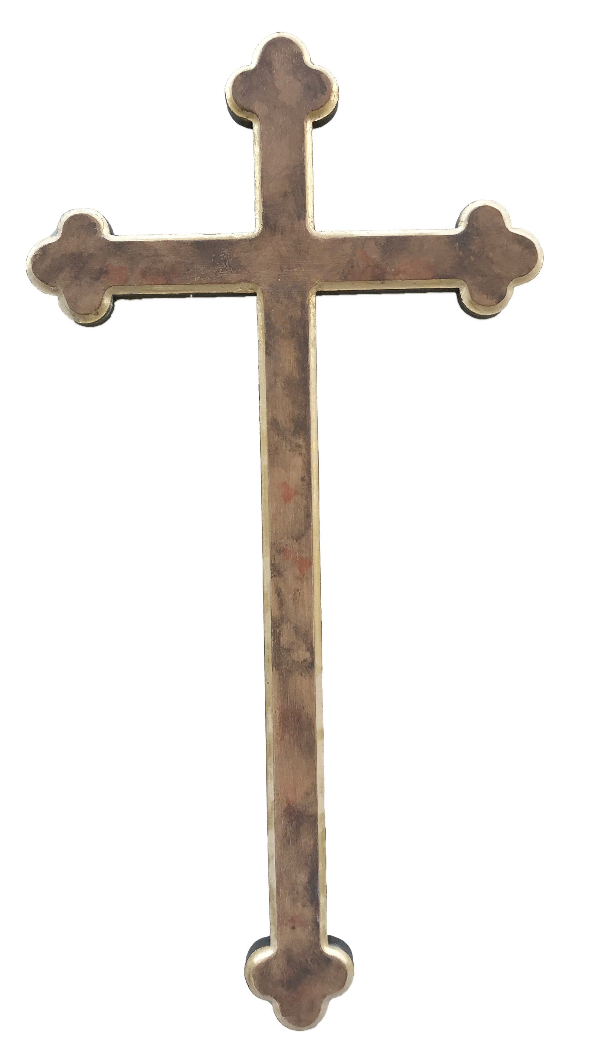 San Damiano Kreuz - mit Ölfarben lasiert