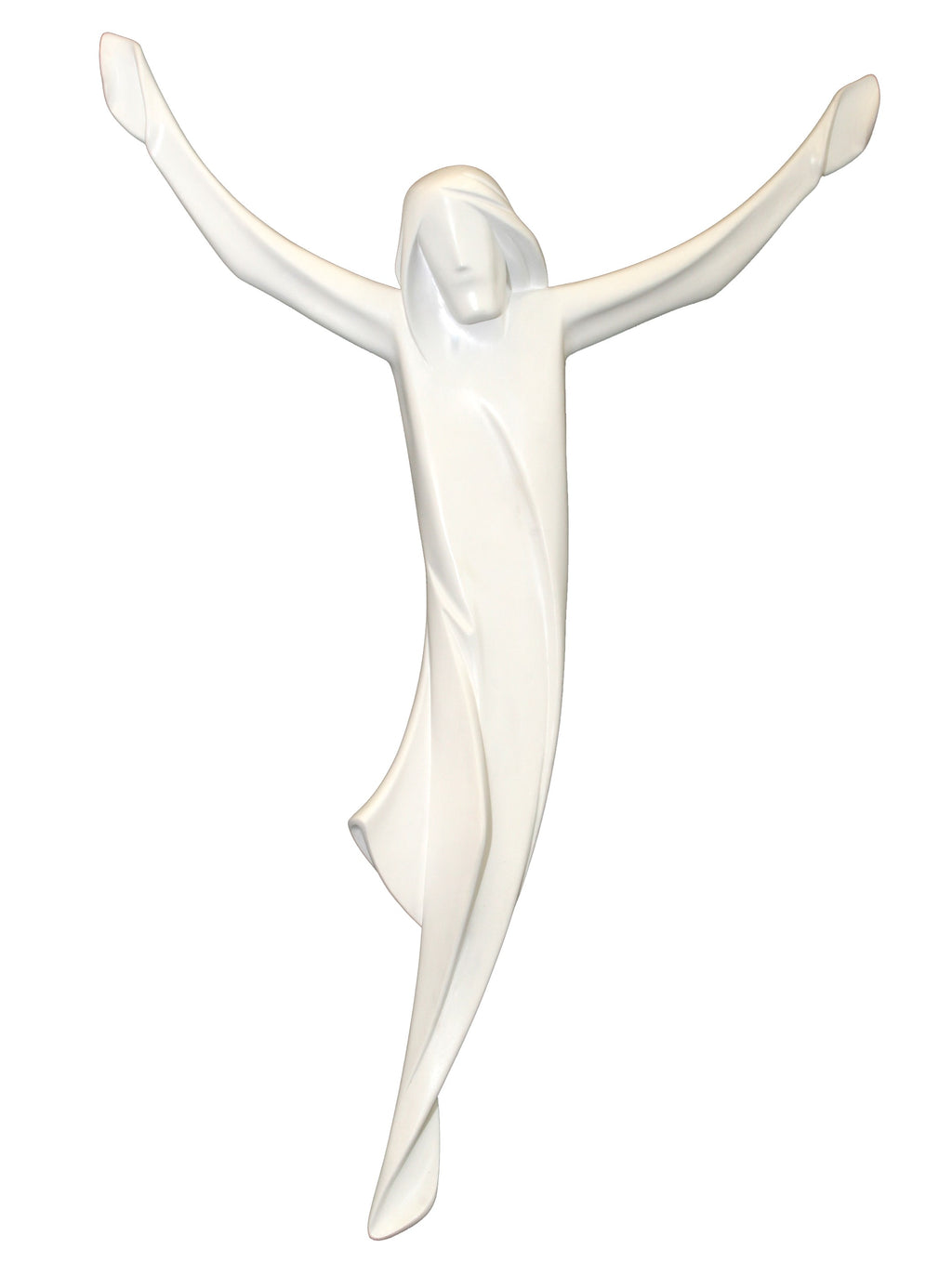 Christus Körper in modernen Stil - Blaues Tuch