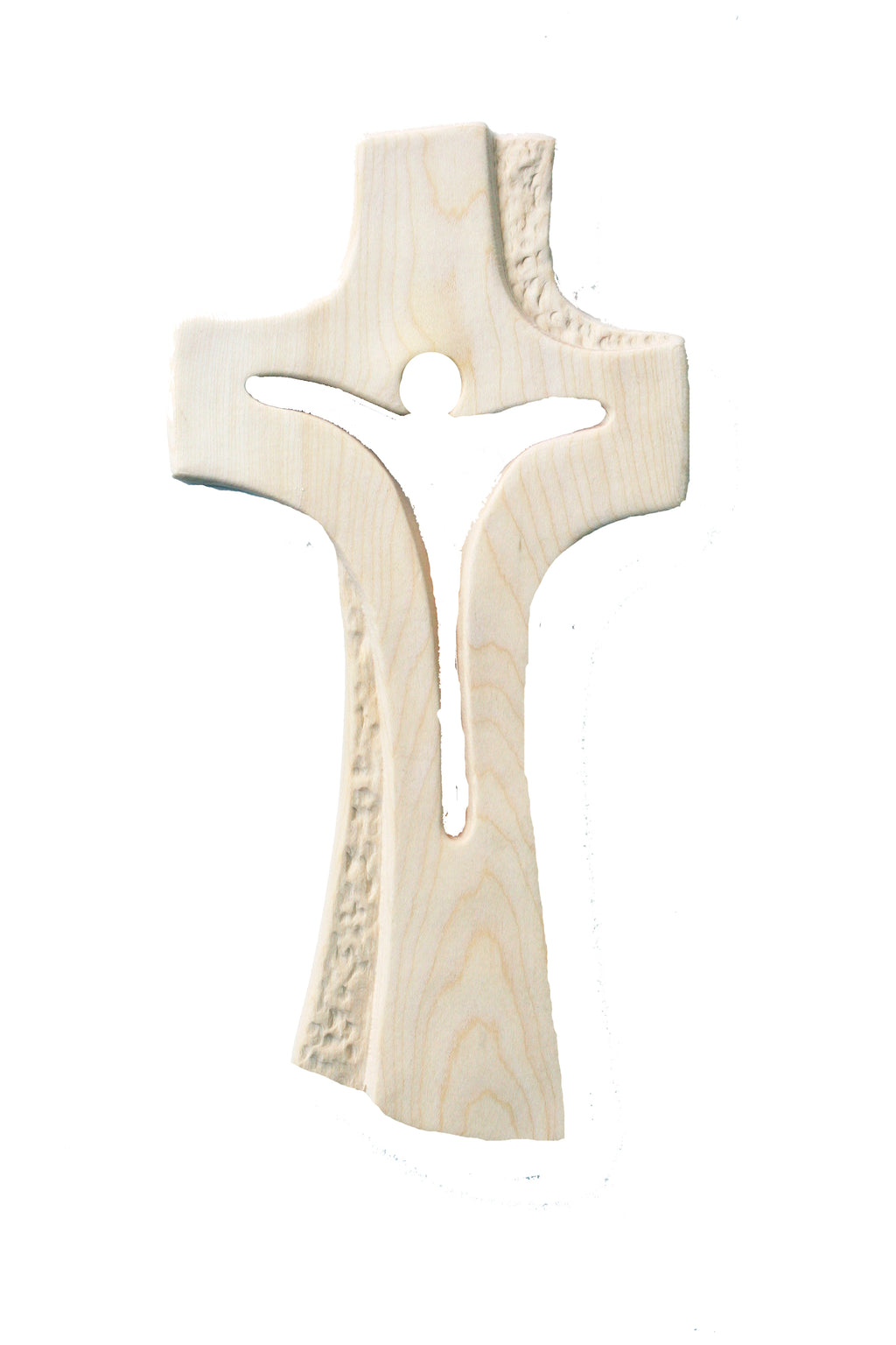 Croix moderne en bois de Bethléem