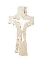 Croix moderne en bois de Bethléem