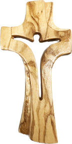 Croix moderne en bois de Bethléem