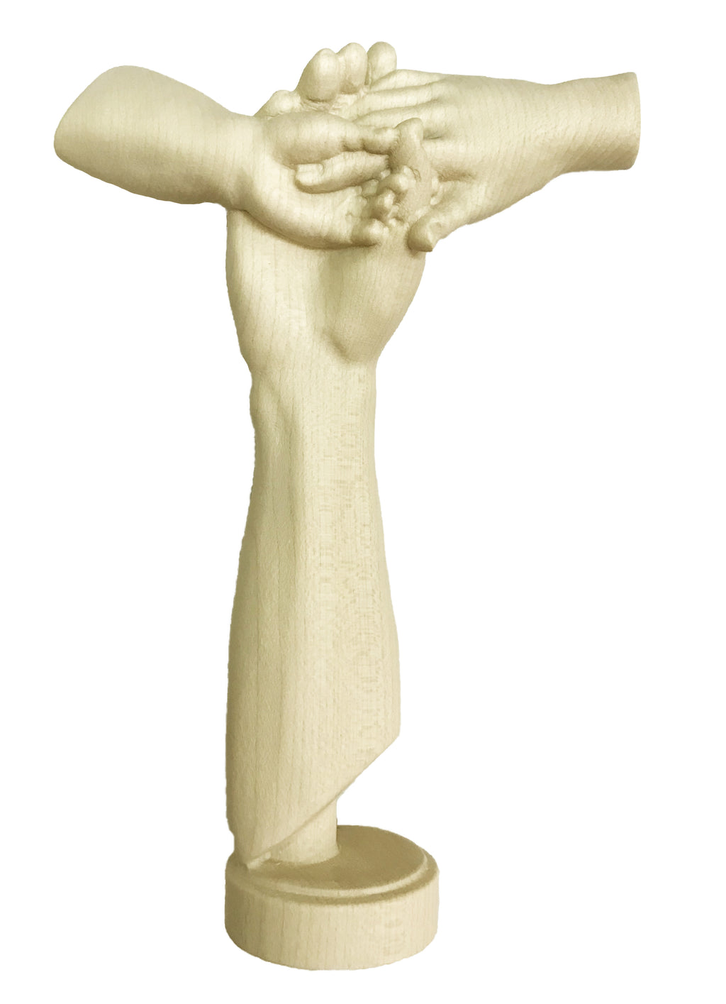Croix de paix en bois de tau