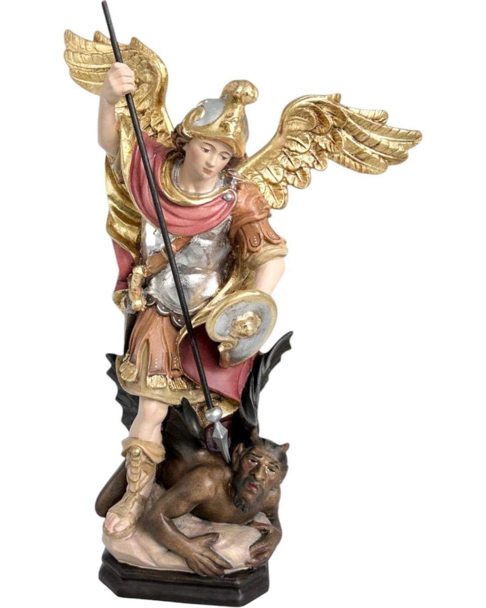 Saint Michel Archange avec lance et diable