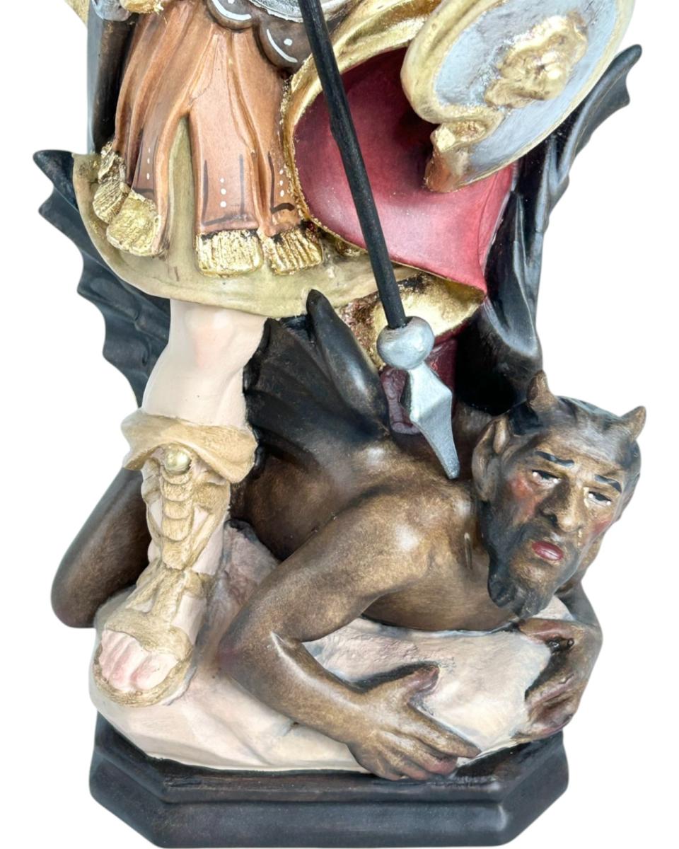 Saint Michel Archange avec lance et diable