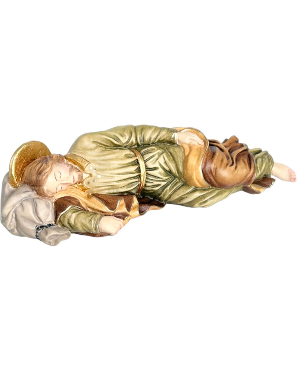 St. Joseph endormi sculpture en bois