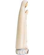 Pèlerin de Notre-Dame de Fatima en bois sculpté en style moderne