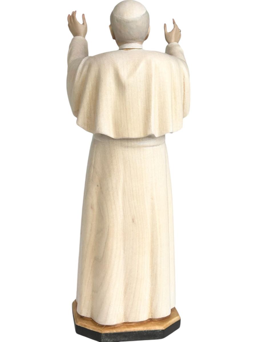 Pape Jean-Paul II en bois