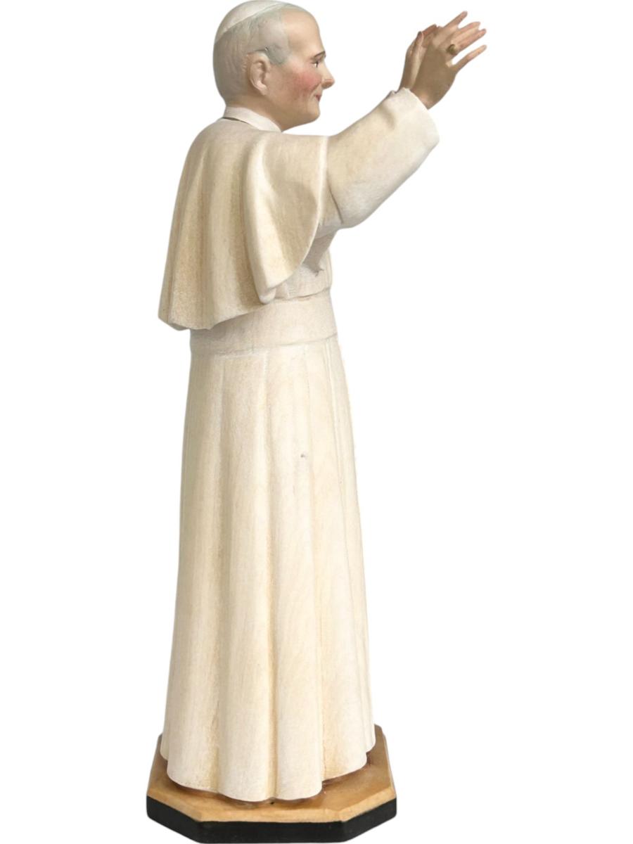 Pape Jean-Paul II en bois
