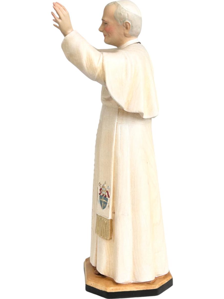 Pape Jean-Paul II en bois