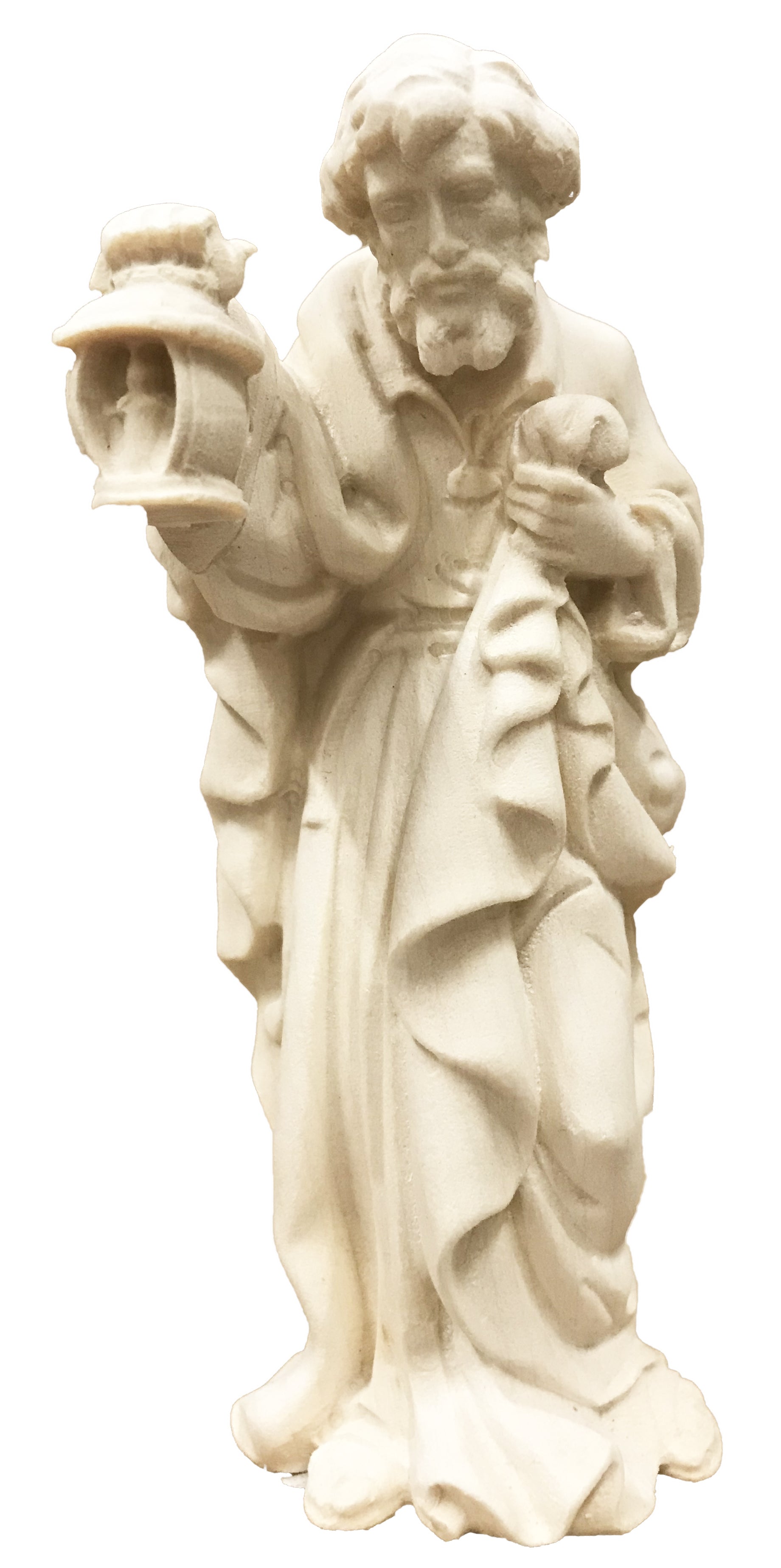 Saint Joseph en bois pour crèche