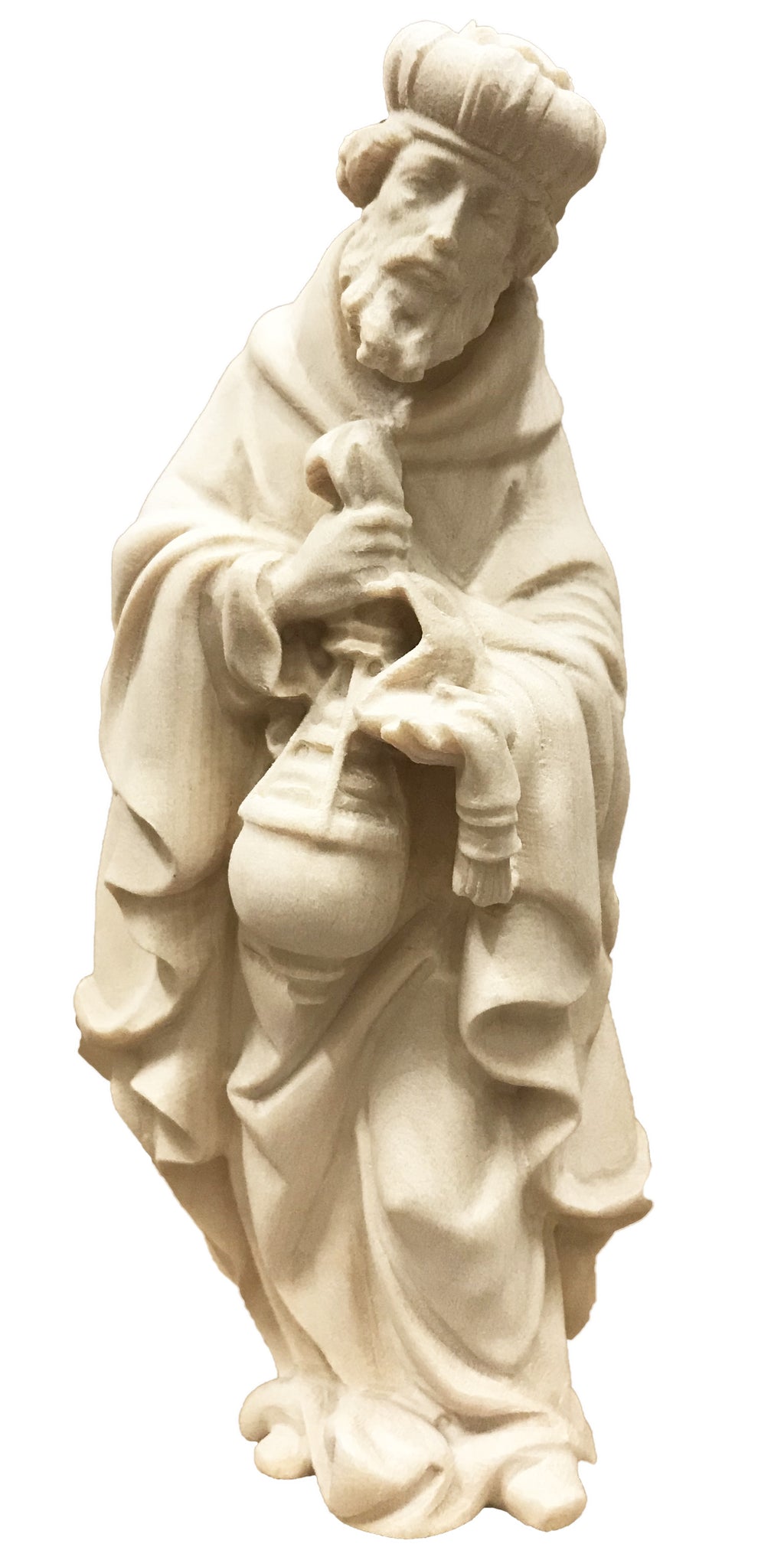 Sage Gaspar en bois avec de la myrrhe