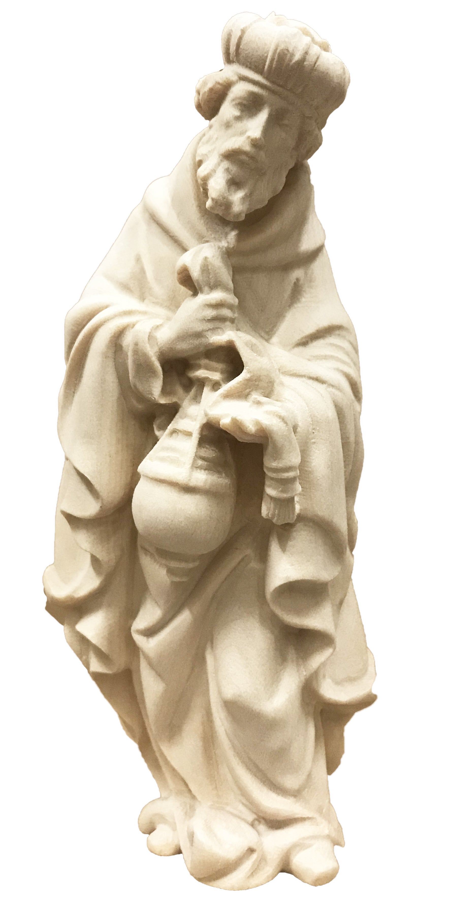 Sage Gaspar en bois avec de la myrrhe