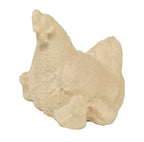Poussin avec poussins en bois