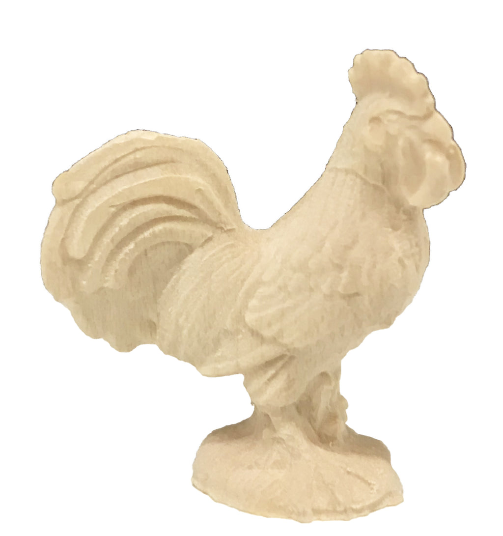 Coq en bois d'érable