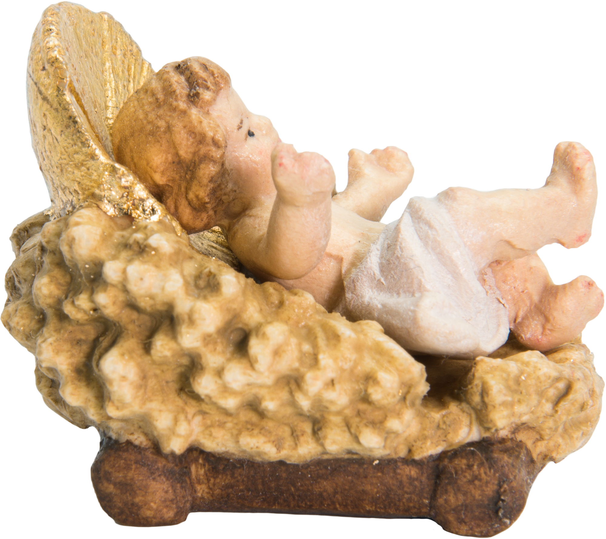 Enfant Jésus sur berceau séparé