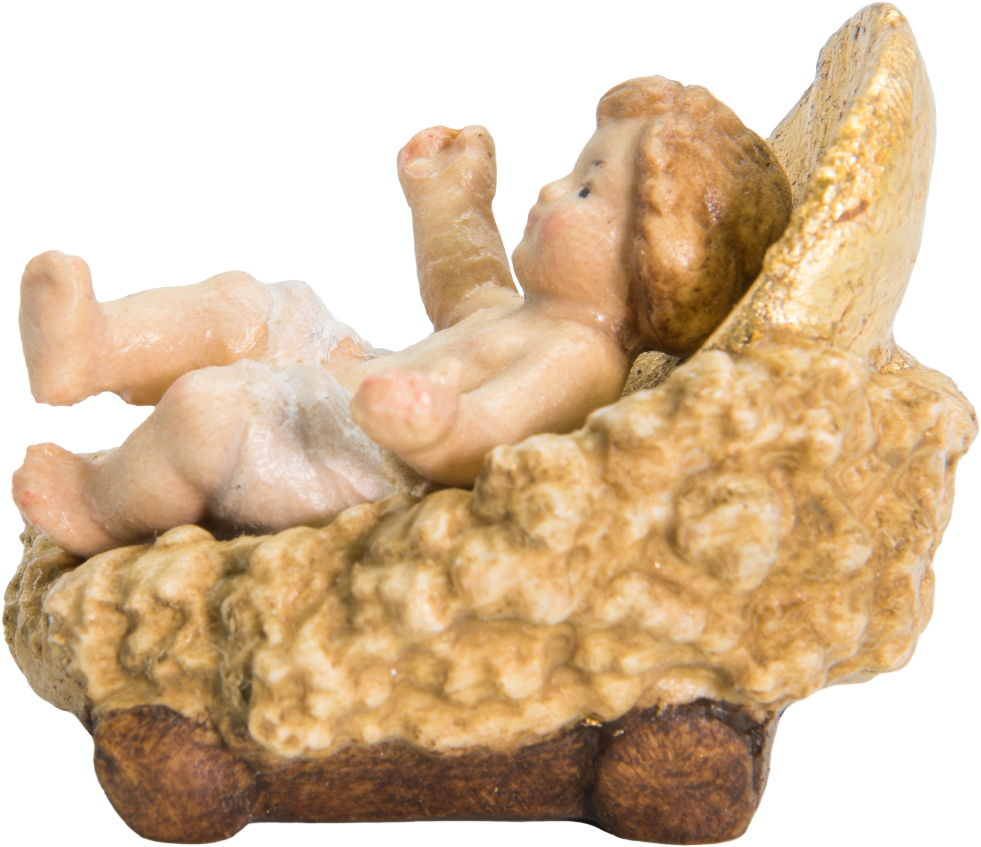 Enfant Jésus sur berceau séparé