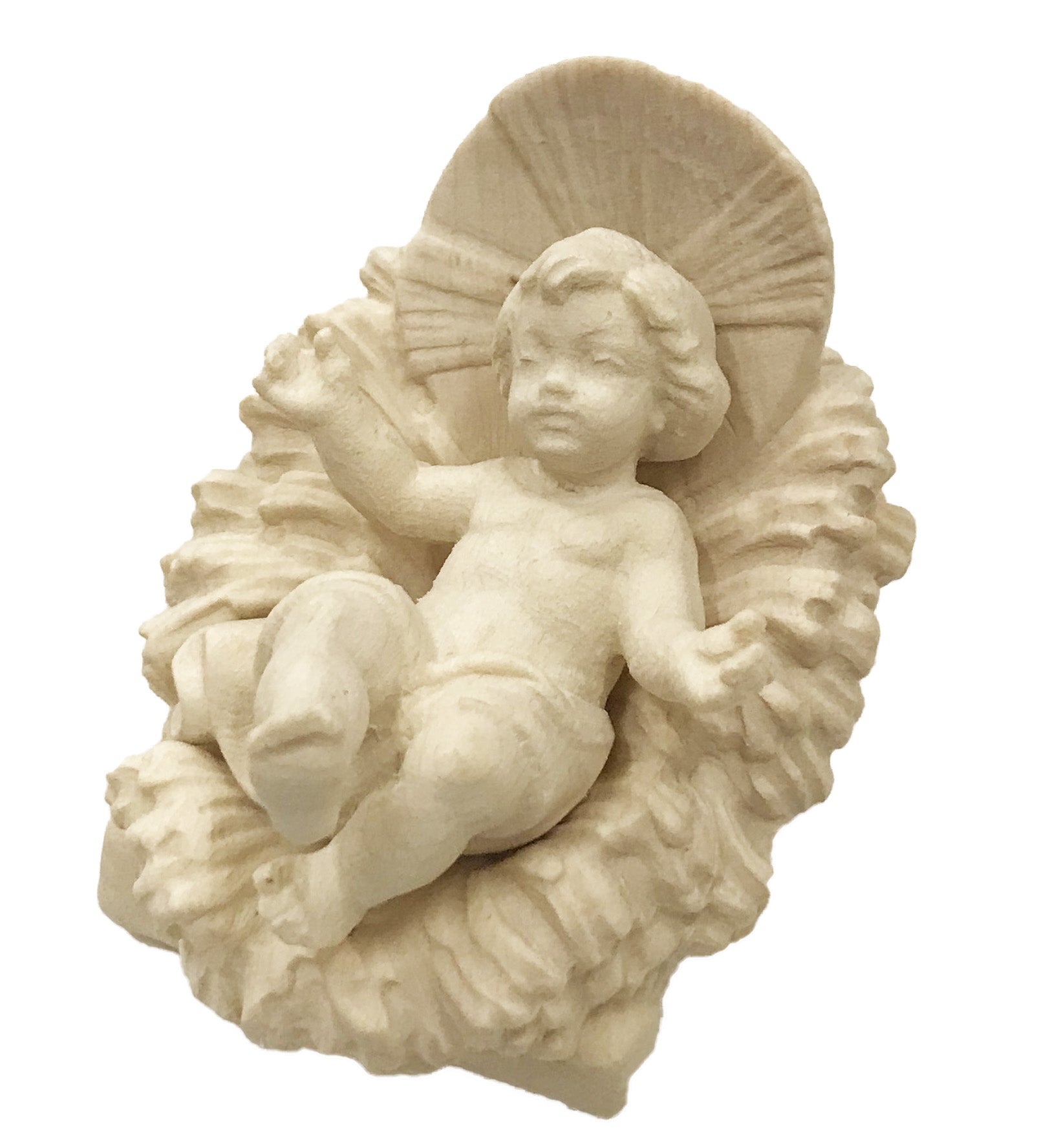 Enfant Jésus sur berceau séparé