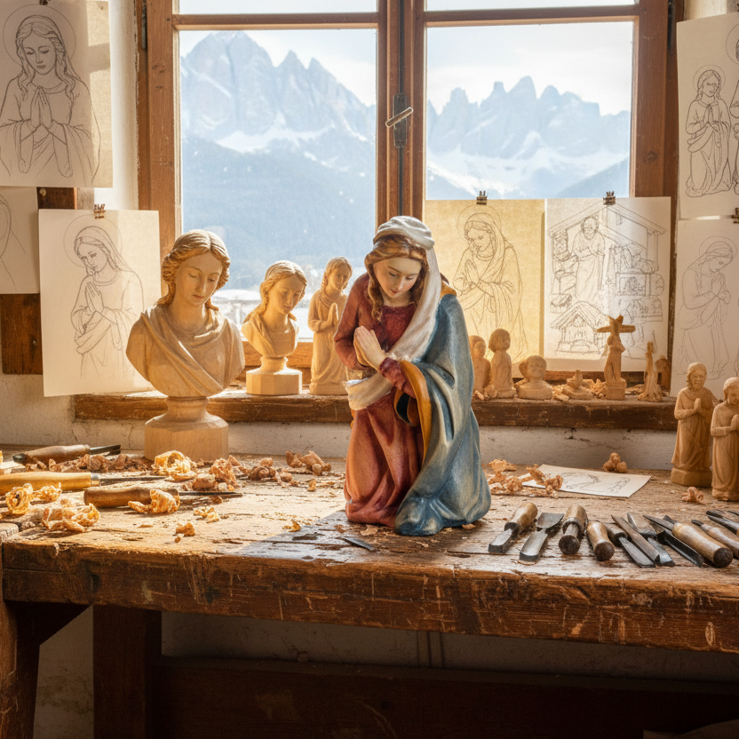 Maria in Preghiera - Laboratorio Sacro Val Gardena