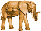 Elefant aus Holz - mit Ölfarben lasiert
