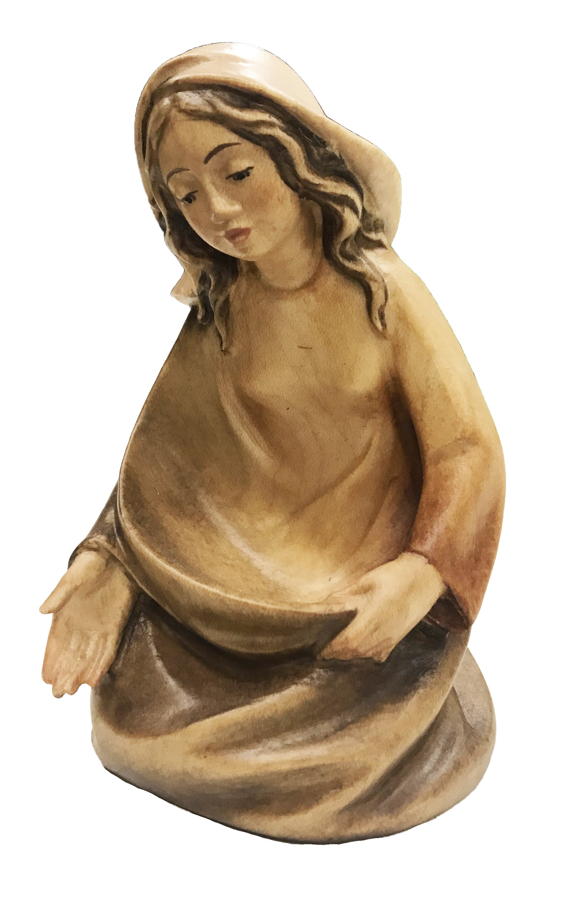 Figurine Marie de la crèche en bois