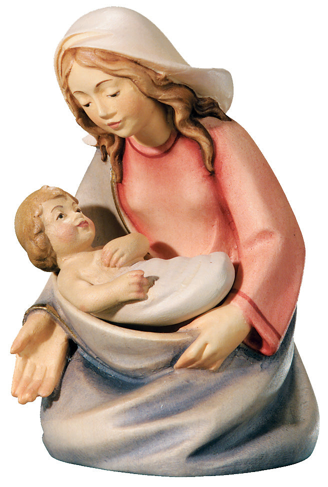 Figurine Marie de la crèche en bois