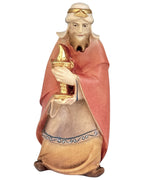 White King Melchior wood carved - color