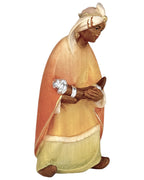 Black King Caspar wood carved - color