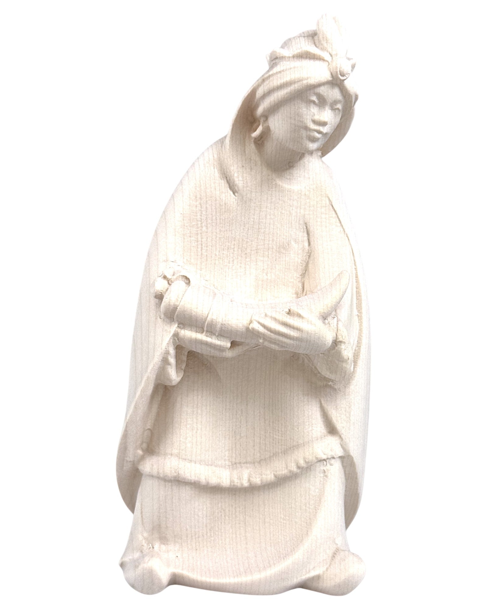 Black King Caspar wood carved - color