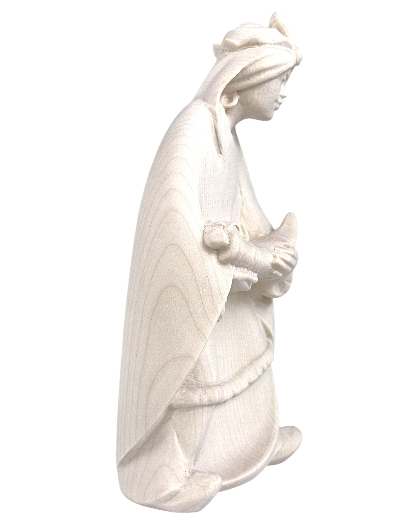 Black King Caspar wood carved - color