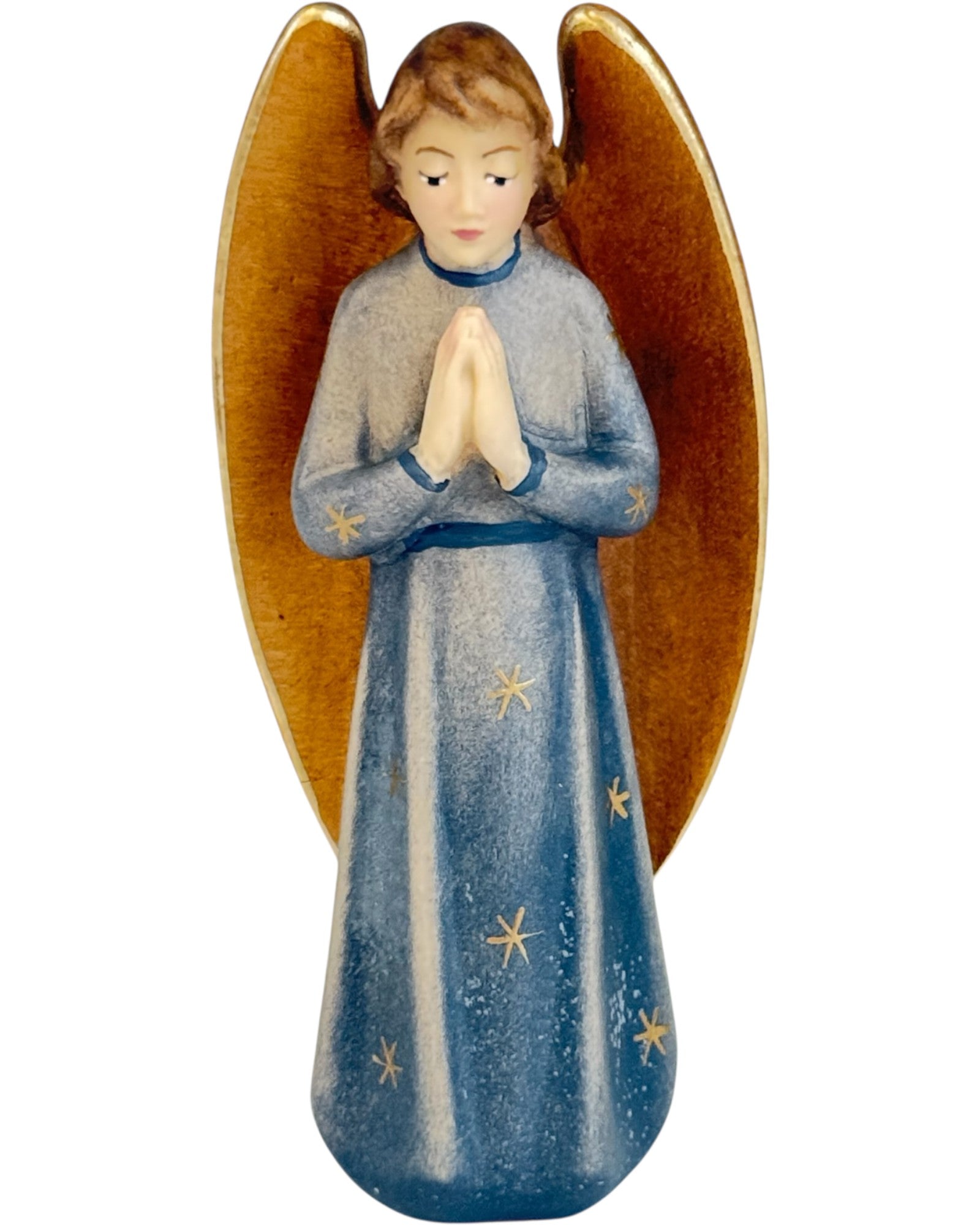 Gloria Engel aus Holz - mit Ölfarben lasiert