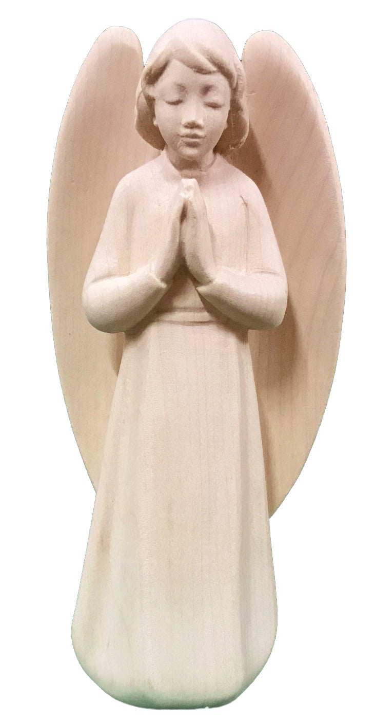 Gloria Engel aus Holz - mit Ölfarben lasiert