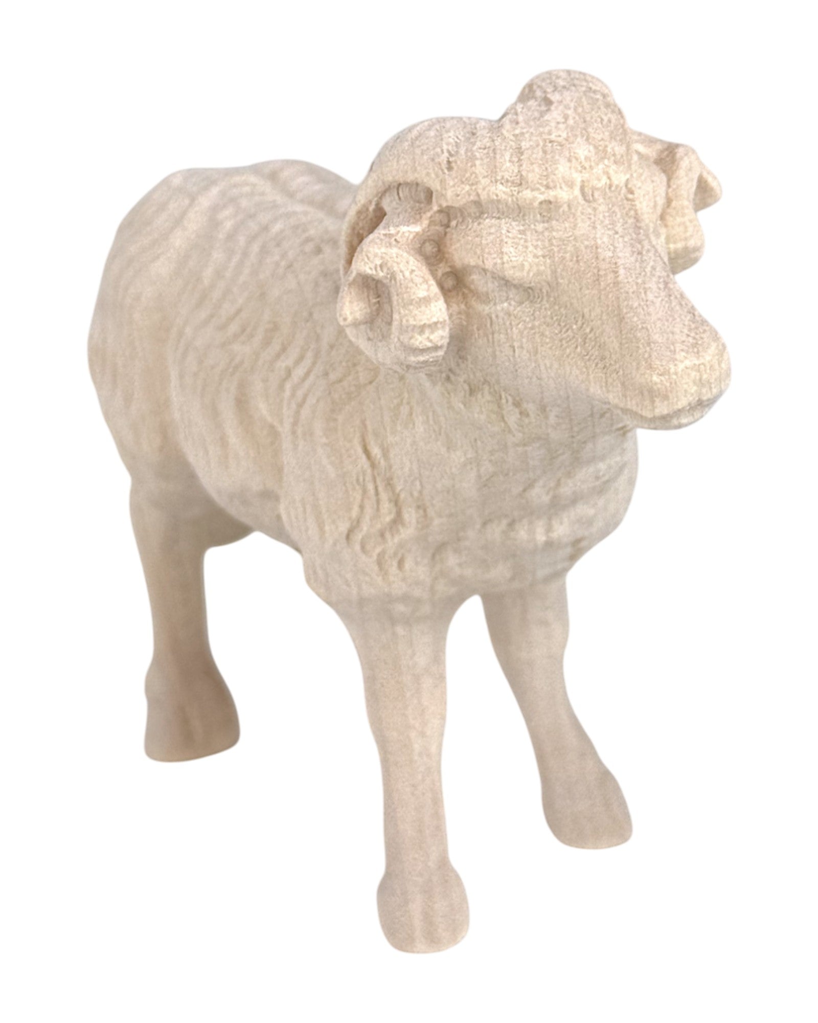 Ram for wooden Nativity scene - color
