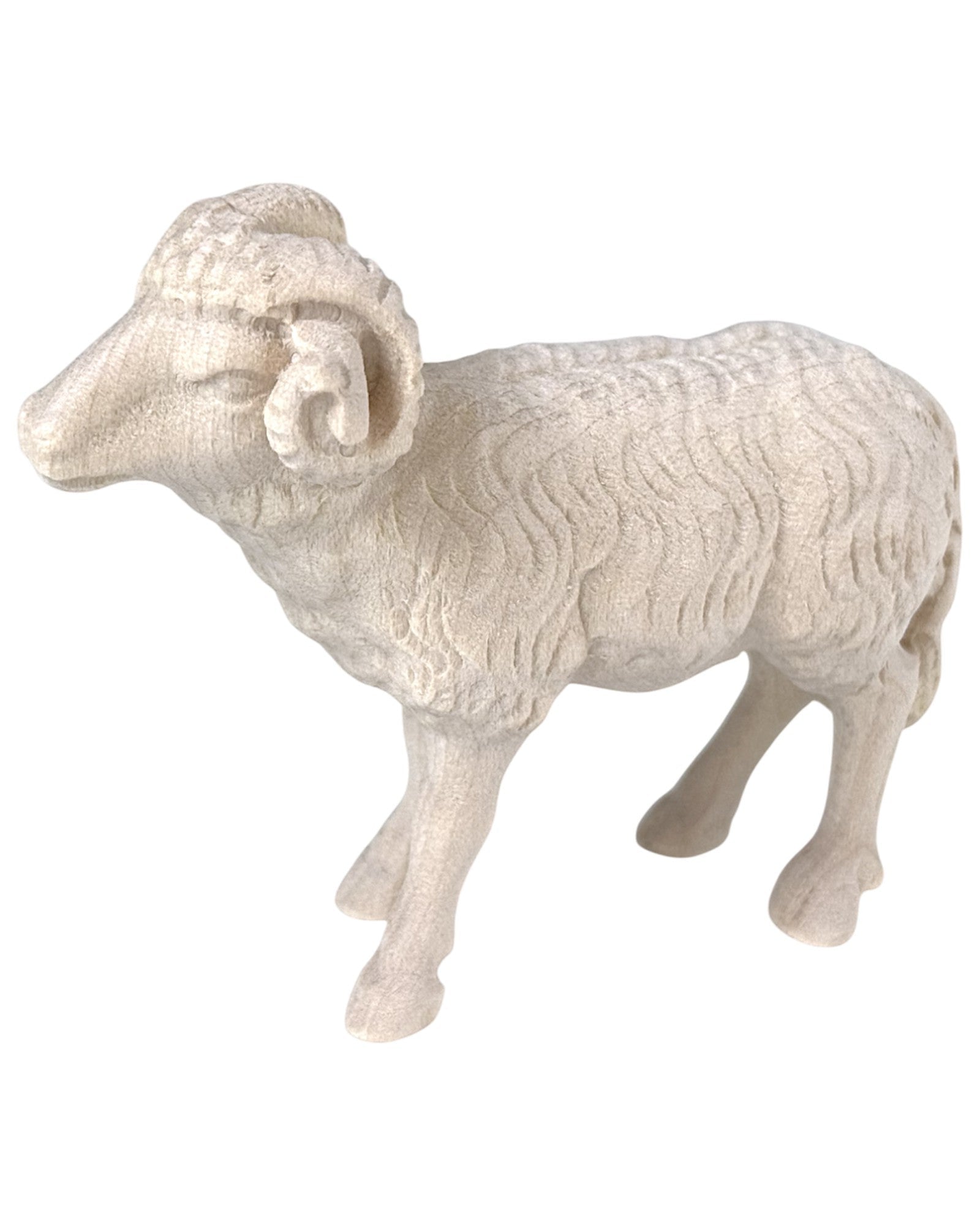 Ram for wooden Nativity scene - color