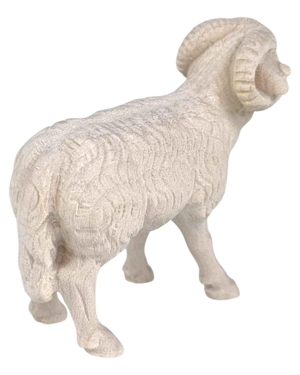Montone per presepe in legno