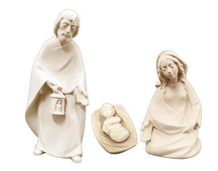Crèche Sainte Famille 3 pièces en bois