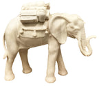 Eléphant debout en bois