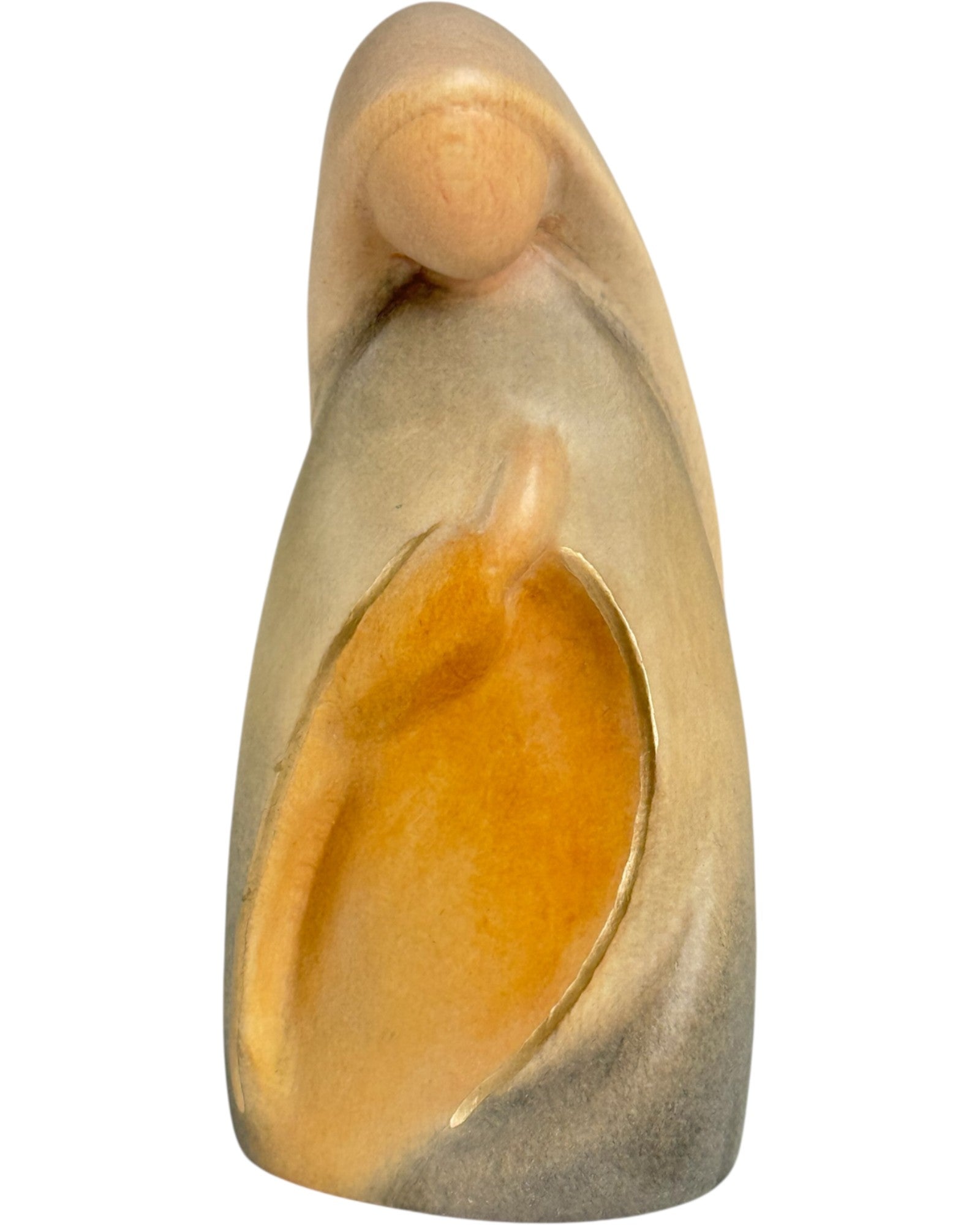 Marie sculptée en bois
