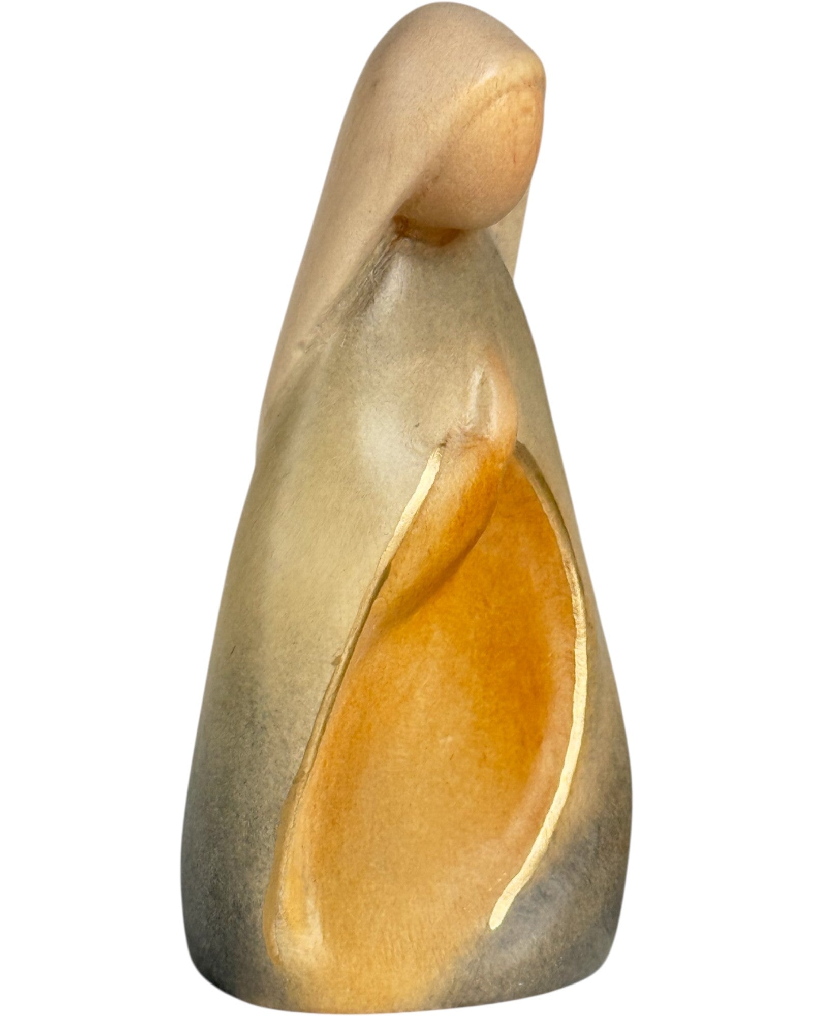 Marie sculptée en bois