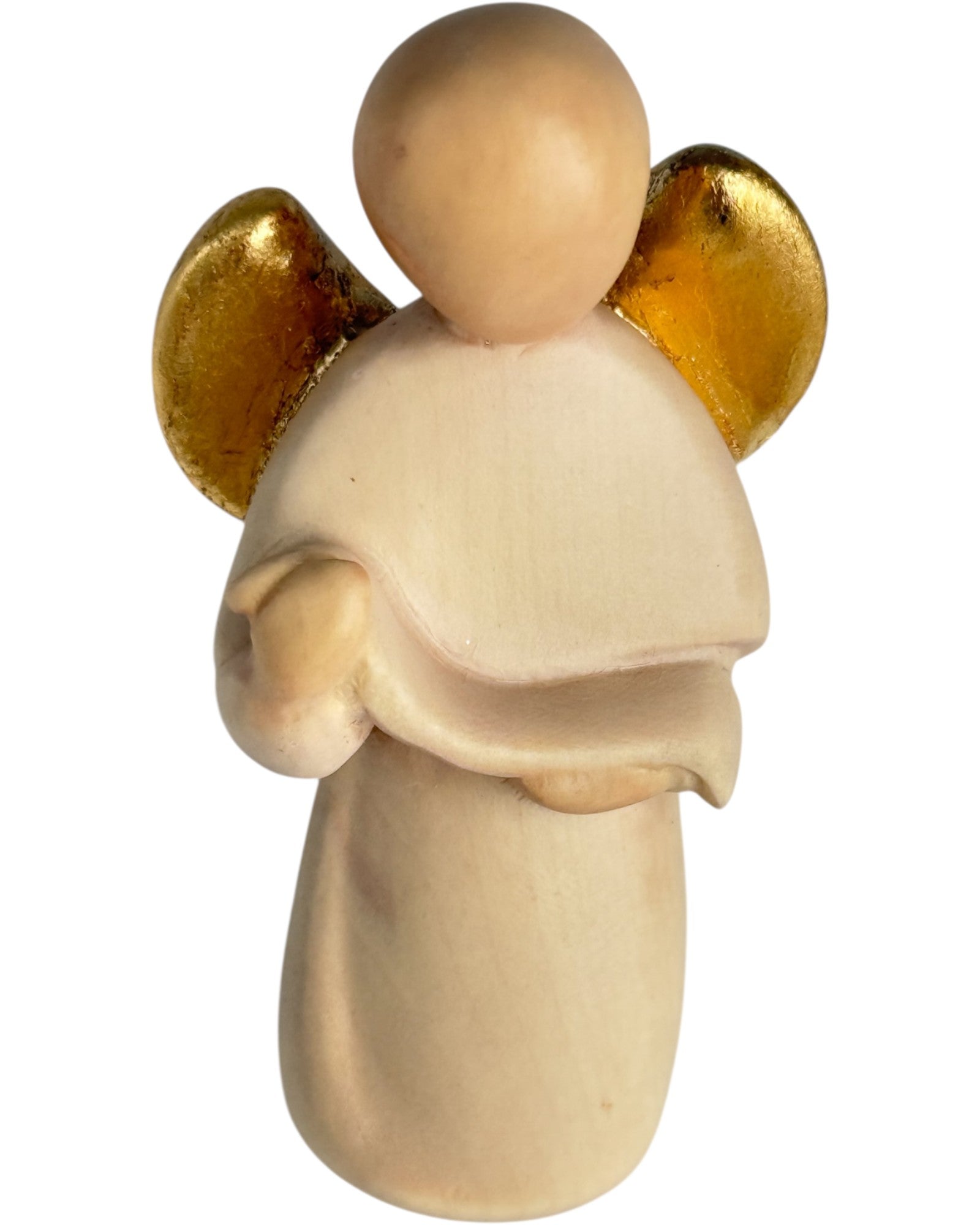 Ange Gloria en bois sculpté